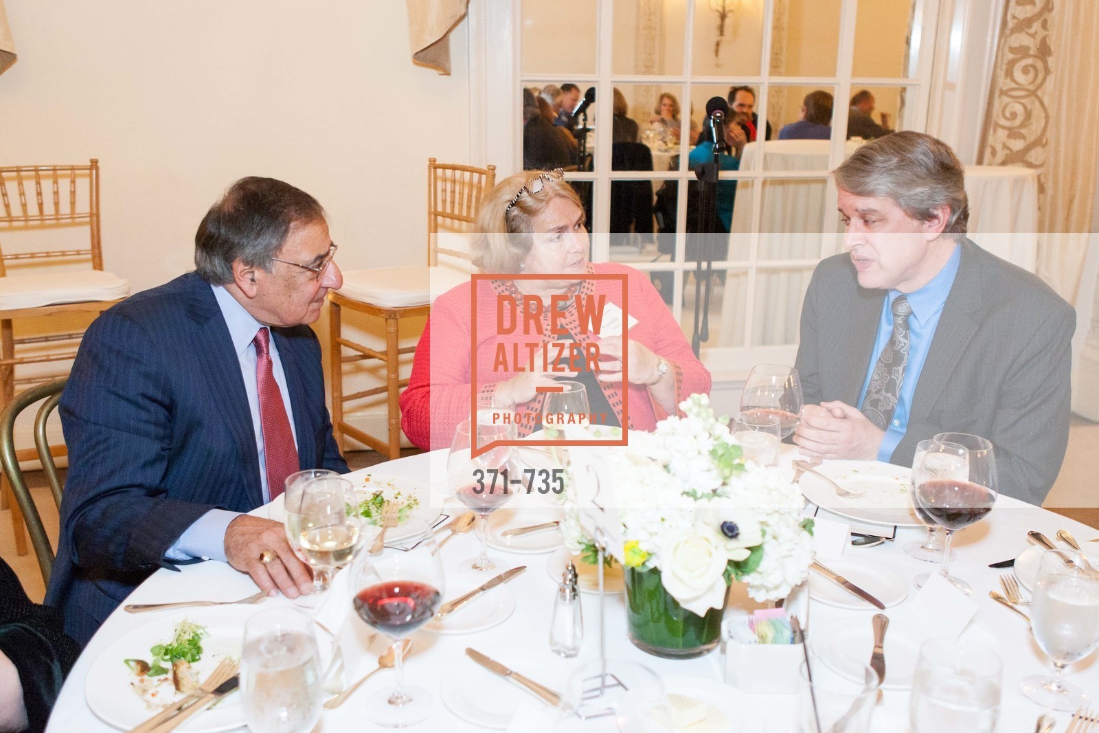 Leon Panetta, Camilla Smith, Rick Schneider, A Night with the NewsHour, Metropolitan Club. 640 Sutter Street, January 21st, 2016,Drew Altizer, Drew Altizer Photography, full-service agency, private events, San Francisco photographer, photographer california