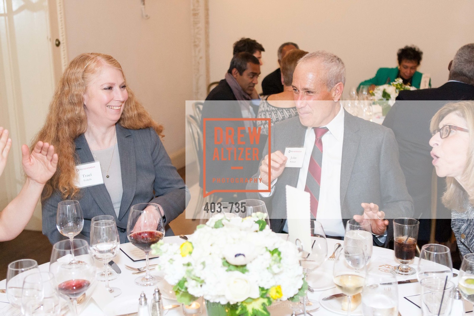 Traci Eckels, John Boland, A Night with the NewsHour, Metropolitan Club. 640 Sutter Street, January 21st, 2016,Drew Altizer, Drew Altizer Photography, full-service agency, private events, San Francisco photographer, photographer california