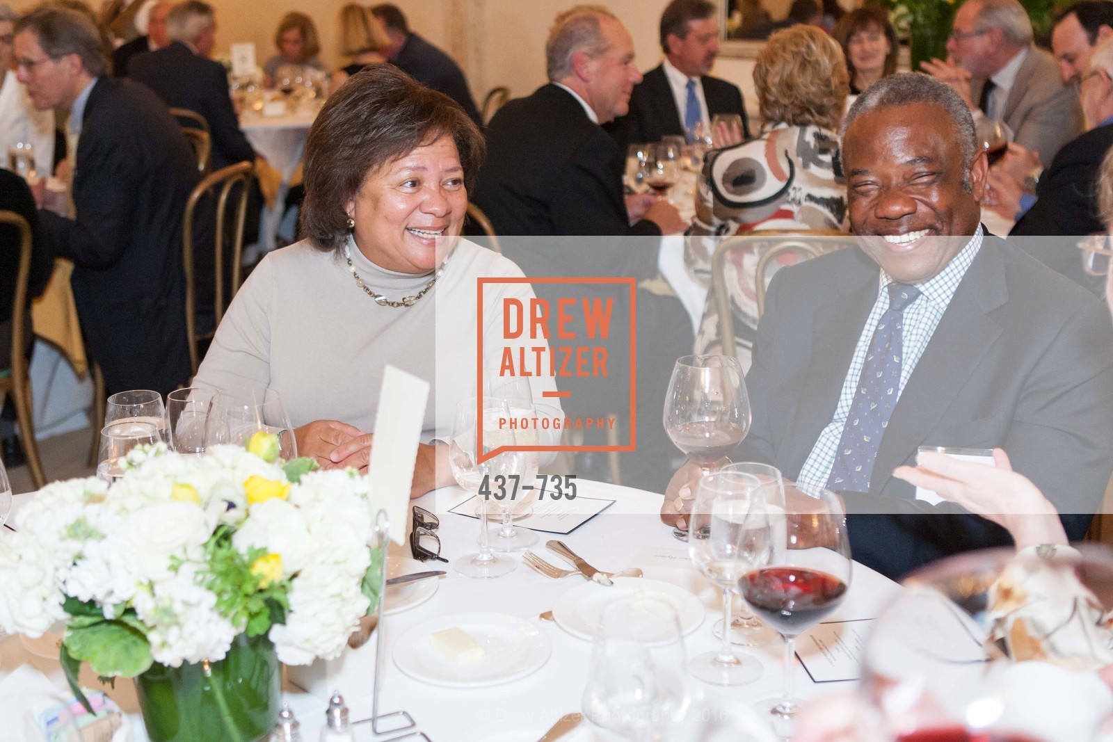 Kathy Hymes, Victor Hymes, A Night with the NewsHour, Metropolitan Club. 640 Sutter Street, January 21st, 2016, Photo #437-735 Kathy Hymes, Victor Hymes, Photo #437-735