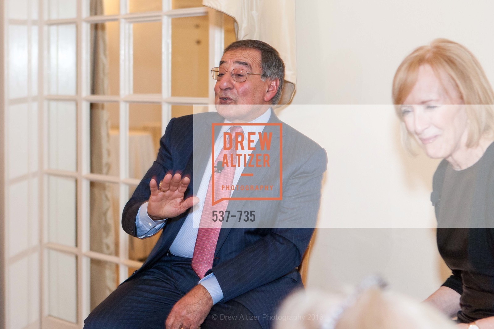 Leon Panetta, Judy Woodruff, A Night with the NewsHour, Metropolitan Club. 640 Sutter Street, January 21st, 2016,Drew Altizer, Drew Altizer Photography, full-service event agency, private events, San Francisco photographer, photographer California