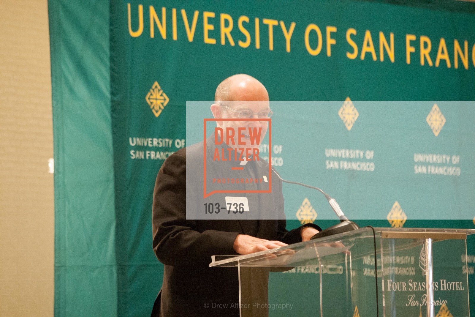 Father Paul Fitzgerald, USF Women in Leadership and Philanthropy Luncheon With Julia Hartz, Co-Founder & President of EventBrite, US, May 16th, 2015,Drew Altizer, Drew Altizer Photography, full-service agency, private events, San Francisco photographer, photographer california