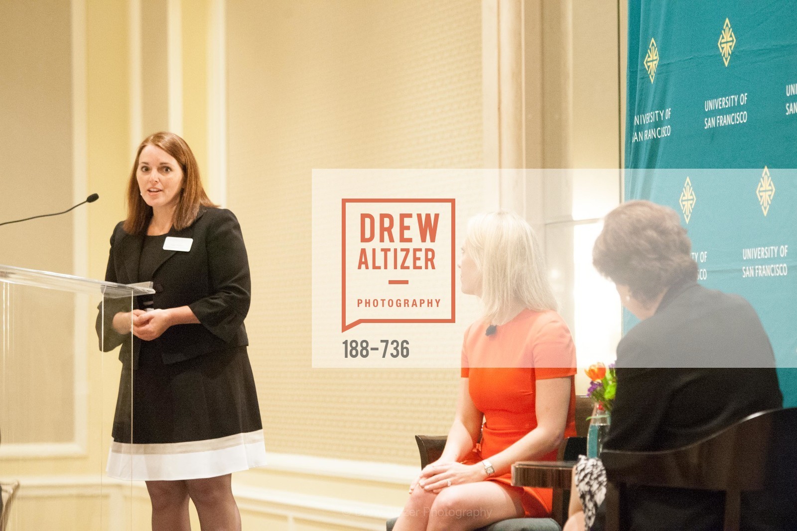 Leslie Theodore, Julia Hartz, Rose Guibault, USF Women in Leadership and Philanthropy Luncheon With Julia Hartz, Co-Founder & President of EventBrite, US, May 16th, 2015,Drew Altizer, Drew Altizer Photography, full-service agency, private events, San Francisco photographer, photographer california