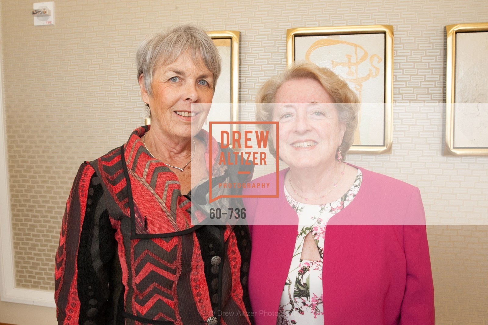 Victoria Moran Bozza, Maureen O'Hara, USF Women in Leadership and Philanthropy Luncheon With Julia Hartz, Co-Founder & President of EventBrite, US, May 16th, 2015, Photo #60-736 Victoria Moran Bozza, Maureen O'Hara, Photo #60-736