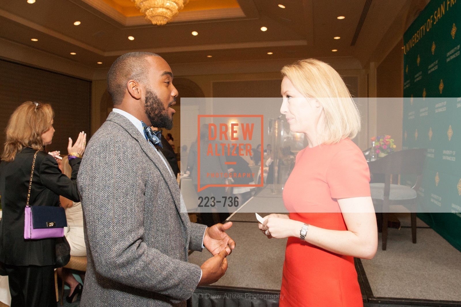 Elonte Porter, Julia Hartz, USF Women in Leadership and Philanthropy Luncheon With Julia Hartz, Co-Founder & President of EventBrite, US, May 16th, 2015,Drew Altizer, Drew Altizer Photography, full-service agency, private events, San Francisco photographer, photographer california