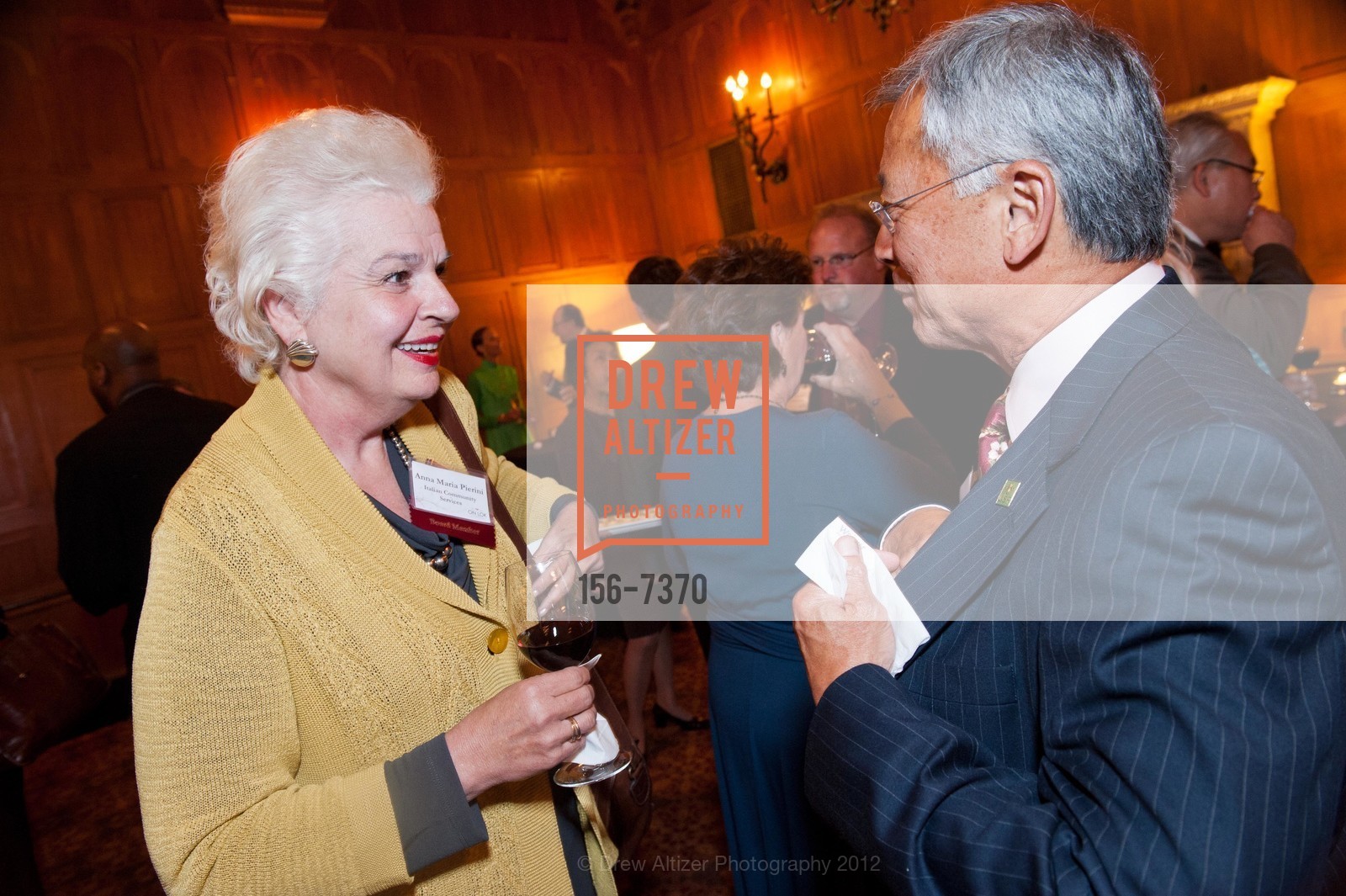 Anna Maria Pierini, Kevin Leong, OnLok's 40th Anniversary Banquet, US, May 11th, 2012, Photo #156-7370 Anna Maria Pierini, Kevin Leong, Photo #156-7370