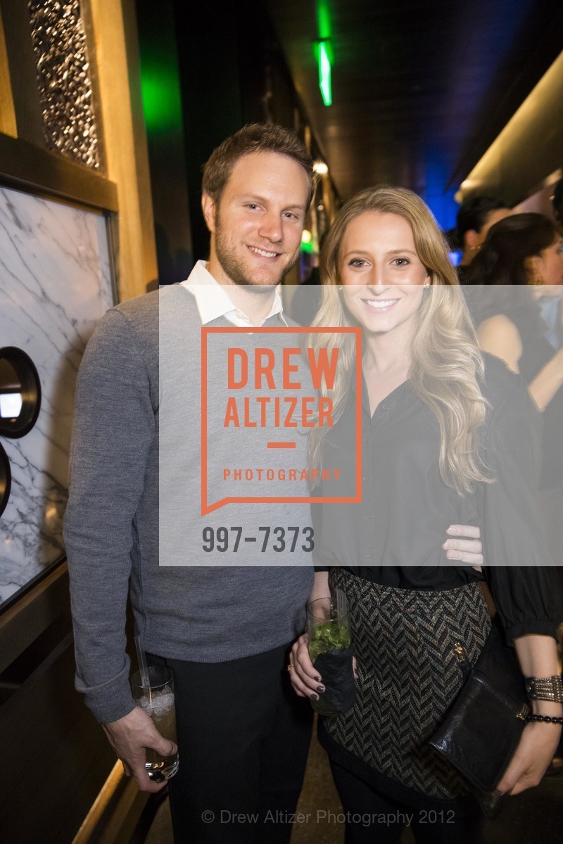 Michael Lax, Nicole Kraft, HAKKASAN SAN FRANCISCO Grand Opening Party, US, November 30th, 2012, Photo #997-7373 Michael Lax, Nicole Kraft, Photo #997-7373