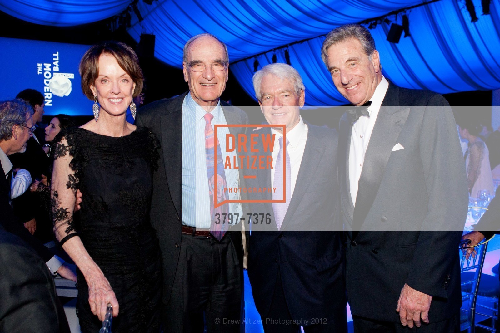 Helen Schwab, Bob Fisher, Chuck Schwab, Paul Pelosi, Photo #3797-7376