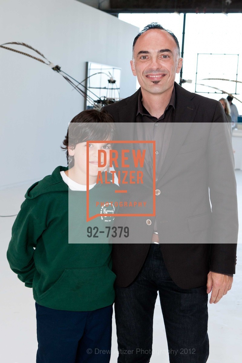 Gian-Lorenzo Petrucci, Cardenio Petrucci, BAY AREA TREASURE Award Preview Party 2012, Hosfelt Gallery. 260 Utah Street, September 12th, 2012, Photo #92-7379 Gian-Lorenzo Petrucci, Cardenio Petrucci, Photo #92-7379