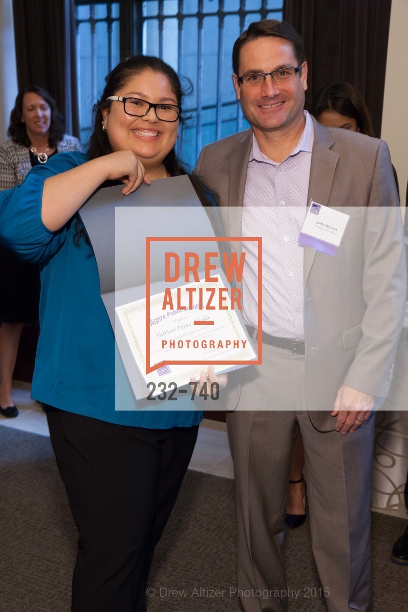 Marisol Perez Alcala, James Willcox, Aspire Annual College for Certain Dinne, US, May 21st, 2015, Photo #232-740 Marisol Perez Alcala, James Willcox, Photo #232-740