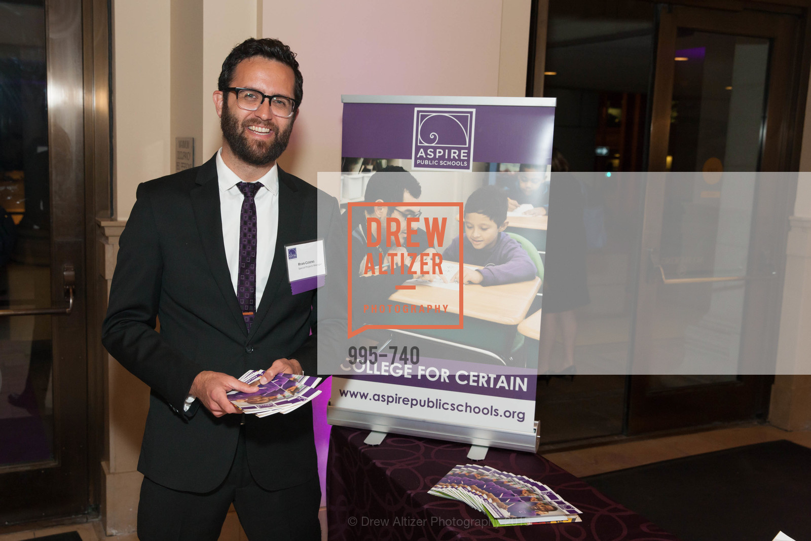 Ryan Cosens, Aspire Annual College for Certain Dinne, US, May 21st, 2015,Drew Altizer, Drew Altizer Photography, full-service agency, private events, San Francisco photographer, photographer california