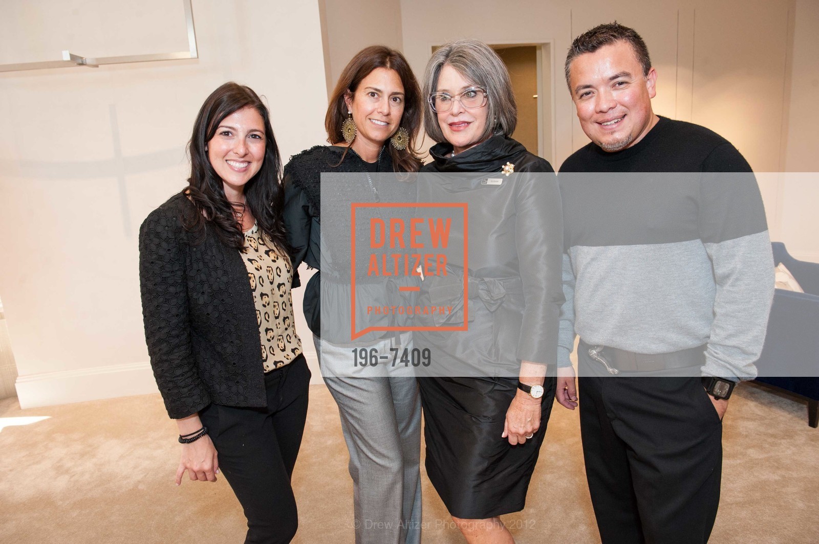 Aviva Mason, Angela Casiero, Susan Paganini, Victor Vargas, SAKS FIFTH AVENUE Giambattista Valli Haute Couture Fall 2012 Trunk Show, US, August 16th, 2012, Photo #196-7409 Aviva Mason, Angela Casiero, Susan Paganini, Victor Vargas, Photo #196-7409