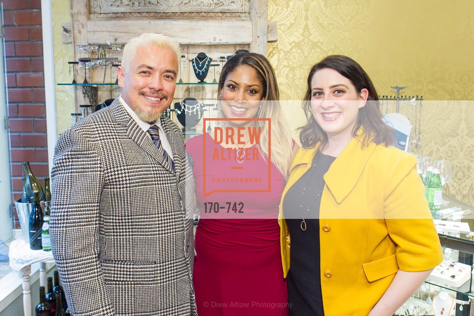 Victor Vargas, Gia Barsi, LUXETIGERS & GALLERY OF JEWELS Benefit for Dress for Success, US, May 21st, 2015,Drew Altizer, Drew Altizer Photography, full-service agency, private events, San Francisco photographer, photographer california