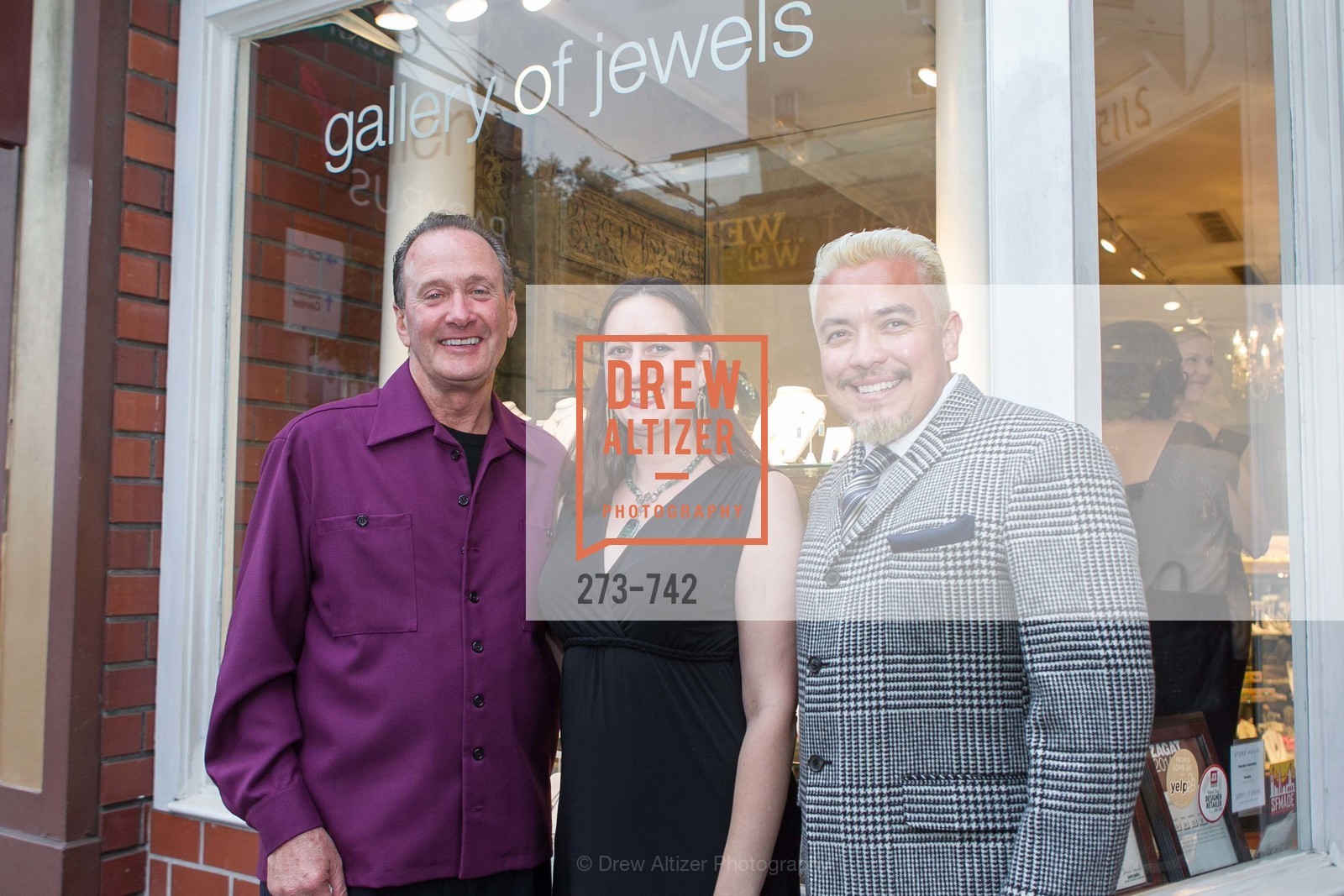 Bill Hoover, Erica Scott, Victor Vargas, LUXETIGERS & GALLERY OF JEWELS Benefit for Dress for Success, US, May 21st, 2015,Drew Altizer, Drew Altizer Photography, full-service agency, private events, San Francisco photographer, photographer california