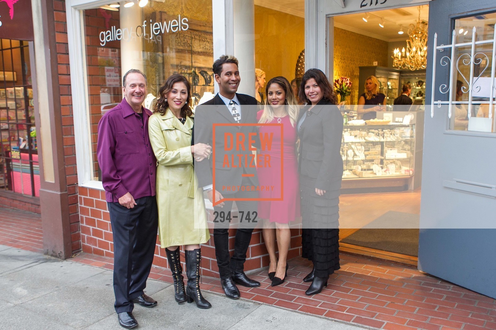 Bill Hoover, Michelle Pender, Emillio Mesa, Alyssa Etzel, LUXETIGERS & GALLERY OF JEWELS Benefit for Dress for Success, US, May 21st, 2015,Drew Altizer, Drew Altizer Photography, full-service agency, private events, San Francisco photographer, photographer california