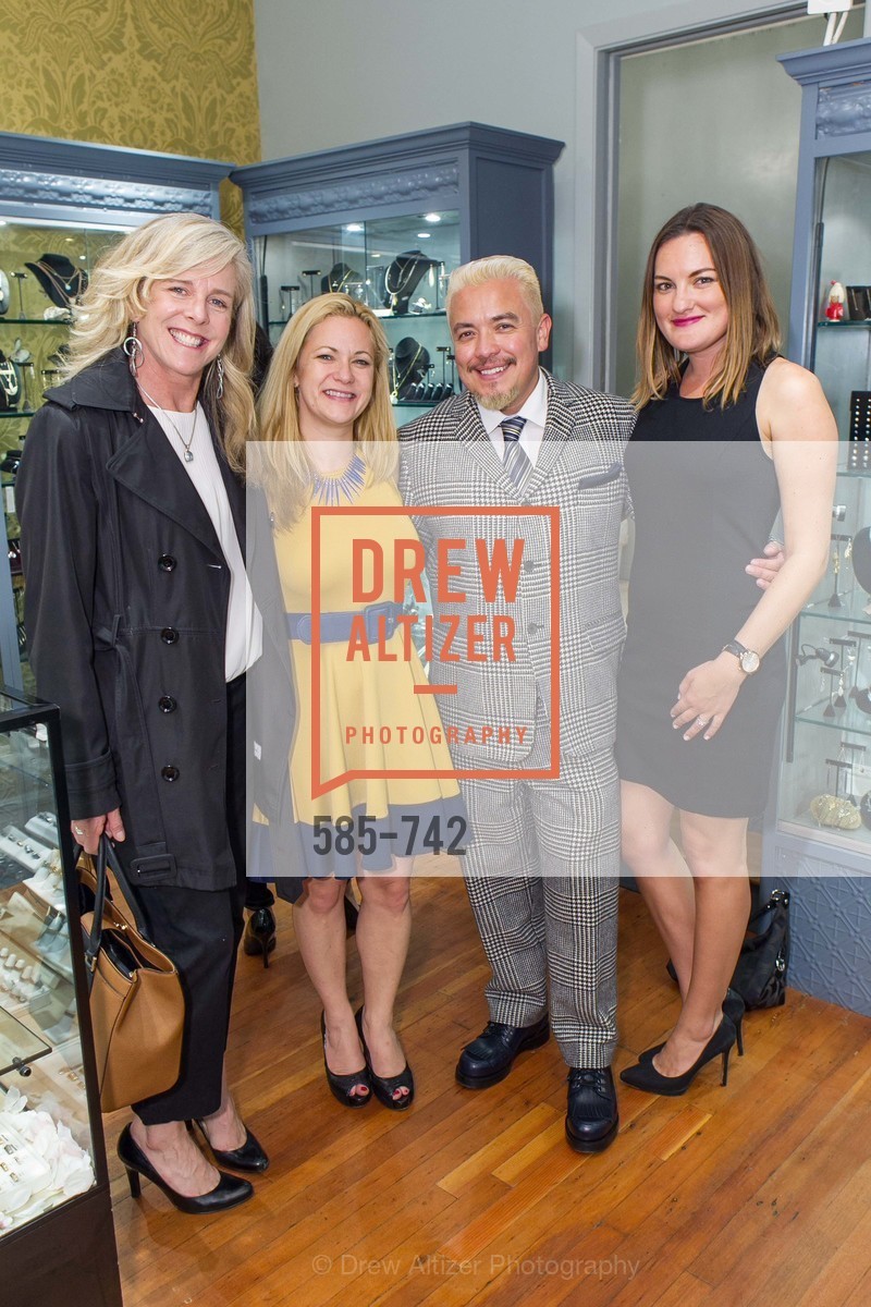 Denise Lamott, Danielle Shareshian, Victor Vargas, Rena Ramirez, LUXETIGERS & GALLERY OF JEWELS Benefit for Dress for Success, US, May 21st, 2015, Photo #585-742 Denise Lamott, Danielle Shareshian, Victor Vargas, Rena Ramirez, Photo #585-742