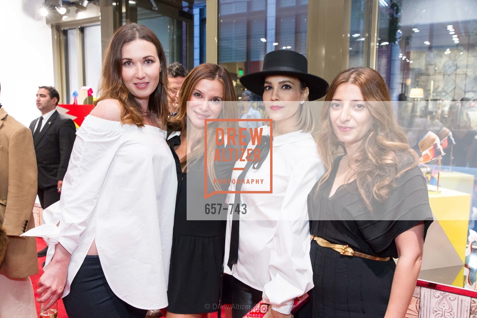 Camilla Papale, Claudia Ross, Lora DuBain, Kristina Musailov, CHRISTIAN LOUBOUTIN Anniversary Party, US, May 21st, 2015, Photo #657-743 Camilla Papale, Claudia Ross, Lora DuBain, Kristina Musailov, Photo #657-743