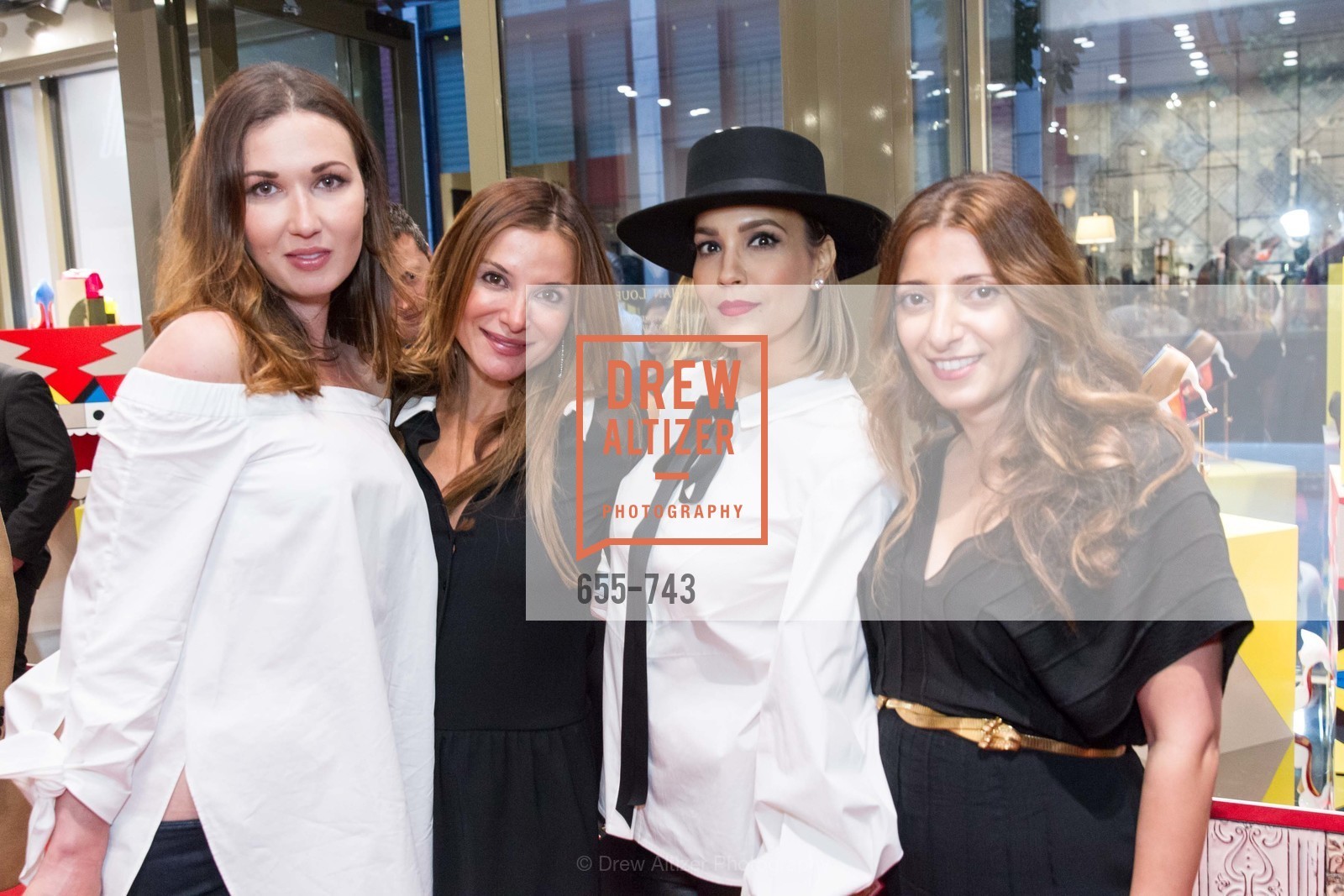 Camilla Papale, Claudia Ross, Lora DuBain, Kristina Musailov, CHRISTIAN LOUBOUTIN Anniversary Party, US, May 21st, 2015,Drew Altizer, Drew Altizer Photography, full-service agency, private events, San Francisco photographer, photographer california