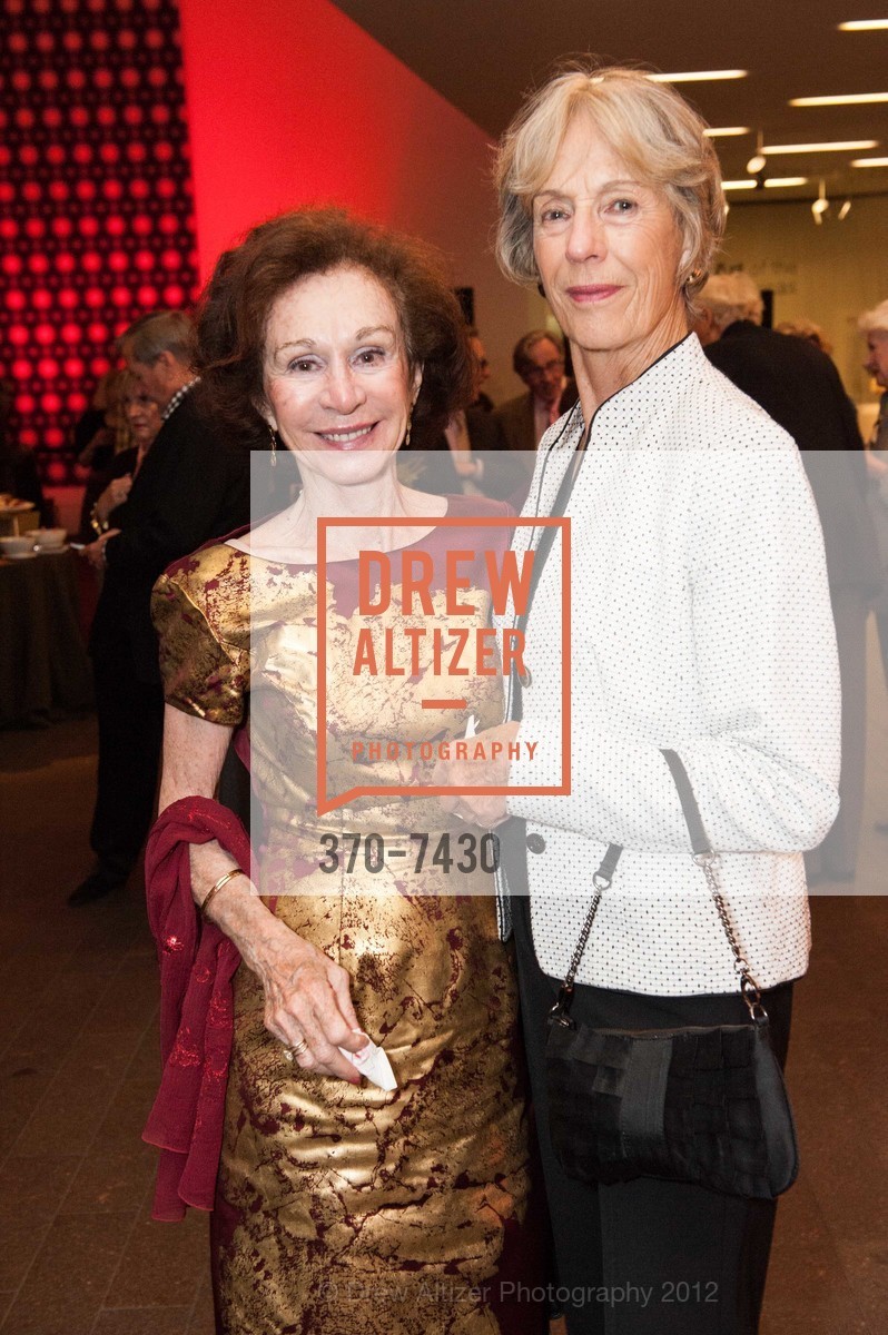 Susie Piallat, Huguette Wildschutz, William S. Paley Collection: A Taste for Modernism Donor Opening Reception, de Young Museum. 50 Hagiwara Tea Garden Drive, September 13th, 2012, Photo #370-7430 Susie Piallat, Huguette Wildschutz, Photo #370-7430