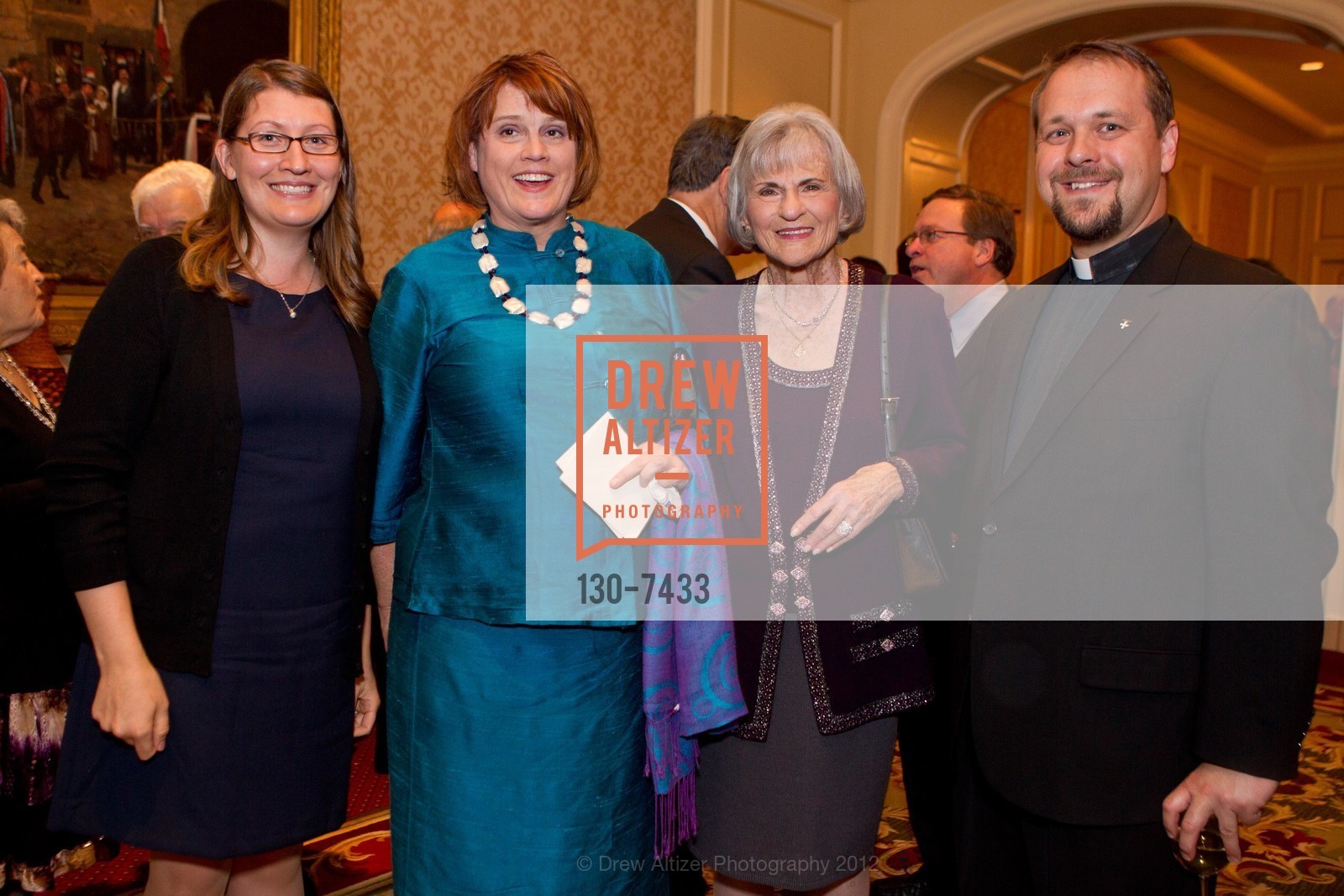Sophia Sokolov, Mauna Arnzen, Marilyn Habeeb, Archdeacon Kirill Sokolov, Keeping the Dream Alive Patriarch Athenagoras Orthodox Institute, US, October 27th, 2012, Photo #130-7433 Sophia Sokolov, Mauna Arnzen, Marilyn Habeeb, Archdeacon Kirill Sokolov, Photo #130-7433
