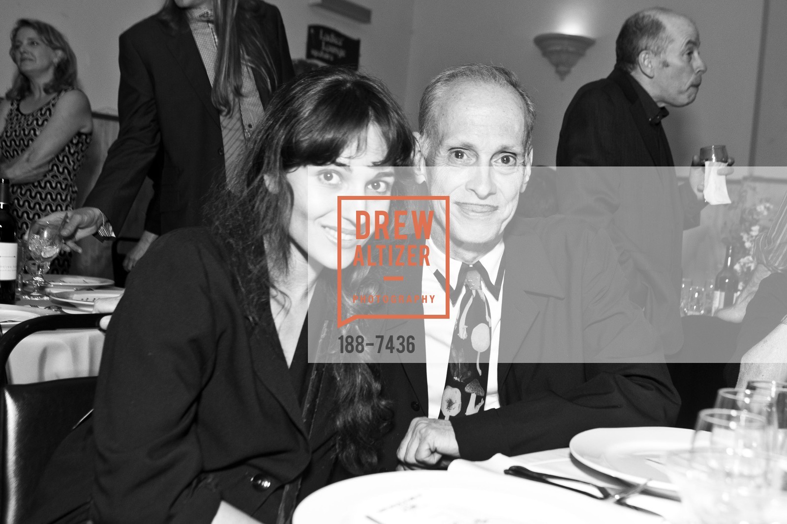 Carlen Altman, John Waters, Benefit to Sustain ROXIE THEATRE, US, May 30th, 2012, Photo #188-7436 Carlen Altman, John Waters, Photo #188-7436