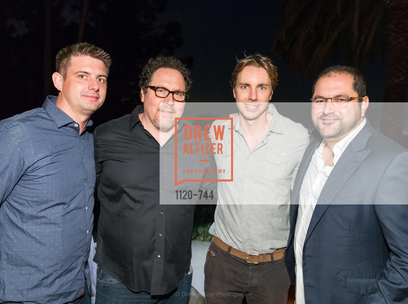 Kevin Gibbon, Jon Favreau, Dax Shepard, Shervin Pishevar, Photo #1120-744