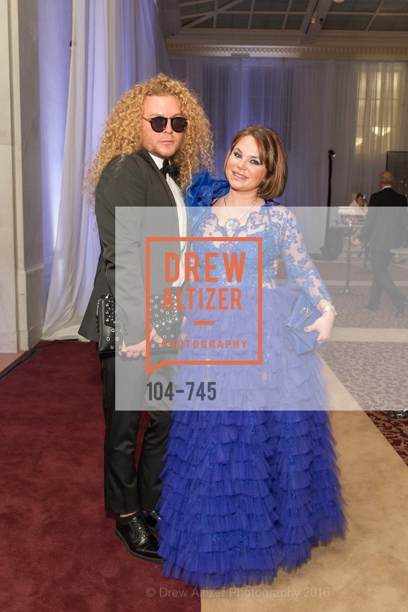 Vasily Vein, Rada Katz, San Francisco Ballet 2016 Opening Night Gala Part 2, San Francisco City Hall, January 21st, 2016, Photo #104-745 Vasily Vein, Rada Katz, Photo #104-745