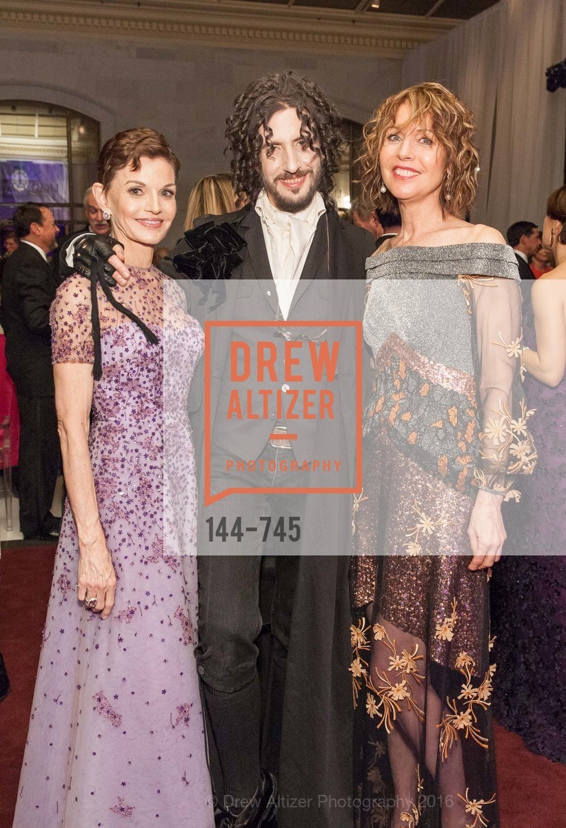 Denise Littlefield Sobel, Jacques Pantazes, Christine Suppes, San Francisco Ballet 2016 Opening Night Gala Part 2, San Francisco City Hall, January 21st, 2016, Photo #144-745 Denise Littlefield Sobel, Jacques Pantazes, Christine Suppes, Photo #144-745