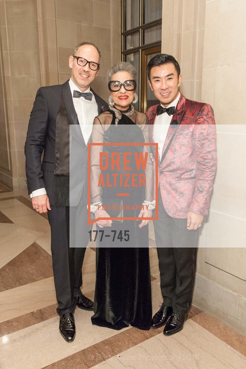 Eric Ormsby, Joy Venturini Bianchi, Kai Peng Pan, San Francisco Ballet 2016 Opening Night Gala Part 2, San Francisco City Hall, January 21st, 2016,Drew Altizer, Drew Altizer Photography, full-service agency, private events, San Francisco photographer, photographer california