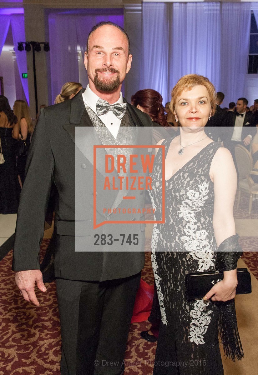 Ralph Smathers, Natalie Hirilla, San Francisco Ballet 2016 Opening Night Gala Part 2, San Francisco City Hall, January 21st, 2016, Photo #283-745 Ralph Smathers, Natalie Hirilla, Photo #283-745
