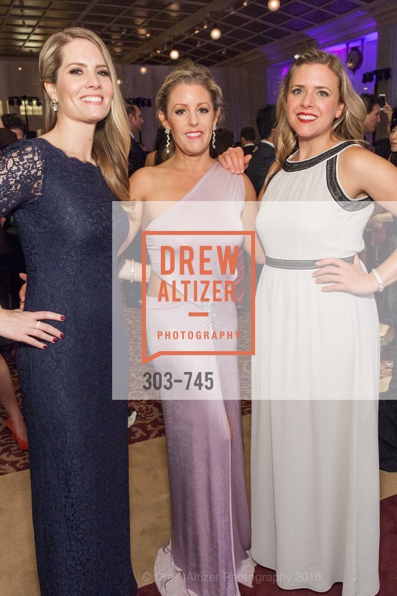 Stephanie Fauerbach, Latisha Taylor, Melissa Stoller, San Francisco Ballet 2016 Opening Night Gala Part 2, San Francisco City Hall, January 21st, 2016, Photo #303-745 Stephanie Fauerbach, Latisha Taylor, Melissa Stoller, Photo #303-745