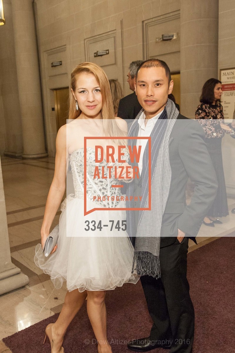 Yuliya Badyleva, Alan Yu, San Francisco Ballet 2016 Opening Night Gala Part 2, San Francisco City Hall, January 21st, 2016, Photo #334-745 Yuliya Badyleva, Alan Yu, Photo #334-745