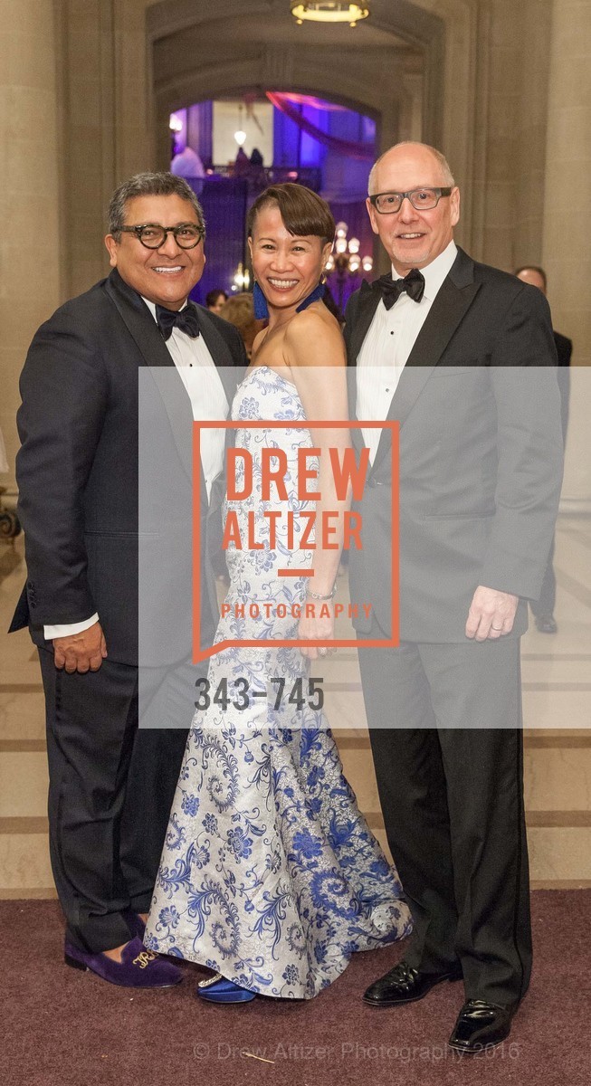 Riccardo Benavides, James Barnett, Mei Barnett, San Francisco Ballet 2016 Opening Night Gala Part 2, San Francisco City Hall, January 21st, 2016, Photo #343-745 Riccardo Benavides, James Barnett, Mei Barnett, Photo #343-745