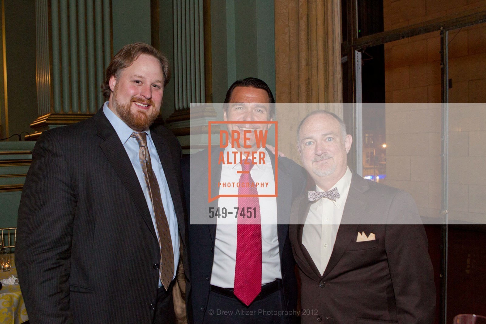 Beau Gibson, Nathan Gunn, Bryndon Hassman, San Francisco Opera's MAGIC FLUTE Final Bows and Cast Party, War Memorial Opera House, June 13th, 2012, Photo #549-7451 Beau Gibson, Nathan Gunn, Bryndon Hassman, Photo #549-7451
