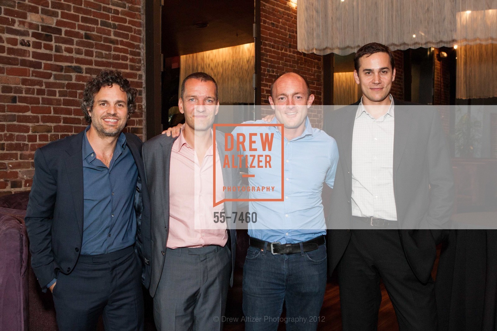 Mark Ruffalo, Marco Krapels, Andrew Birch, Gian Lucas Signorelli, EMPOWERED BY THE LIGHT'S Second Annual Light Up the Night, US, June 21st, 2012, Photo #55-7460 Mark Ruffalo, Marco Krapels, Andrew Birch, Gian Lucas Signorelli, Photo #55-7460