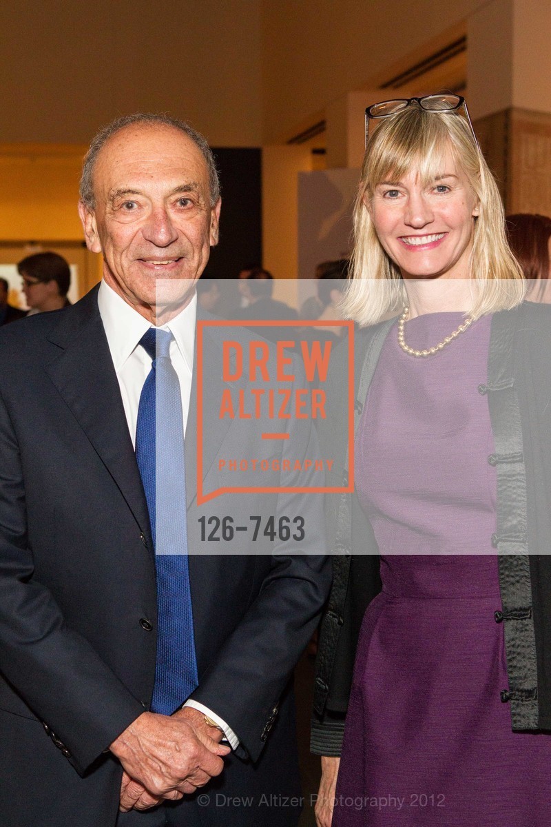 Ed Berkowitz, Martha Sutherland, Calligraphy Dinner at ASIAN ART MUSEUM, Asian Art Museum. 200 Larkin Street, October 3rd, 2012, Photo #126-7463 Ed Berkowitz, Martha Sutherland, Photo #126-7463