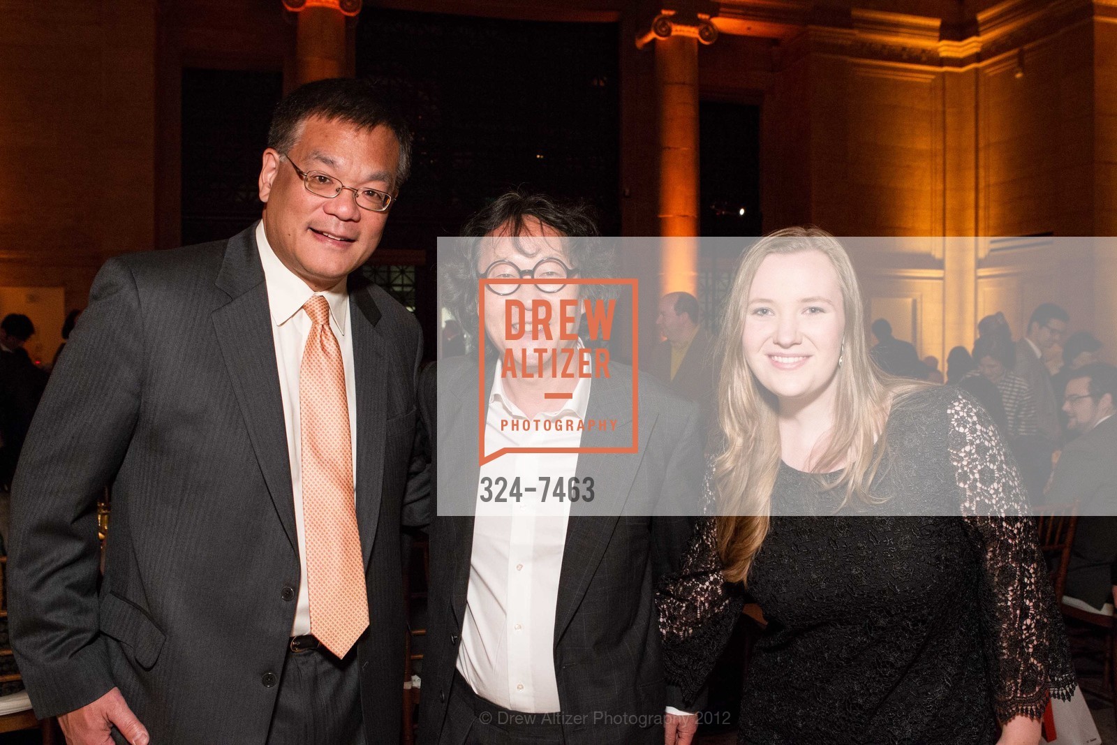 Michael Feng, Samantha Conroy, Calligraphy Dinner at ASIAN ART MUSEUM, Asian Art Museum. 200 Larkin Street, October 3rd, 2012, Photo #324-7463 Michael Feng, Samantha Conroy, Photo #324-7463