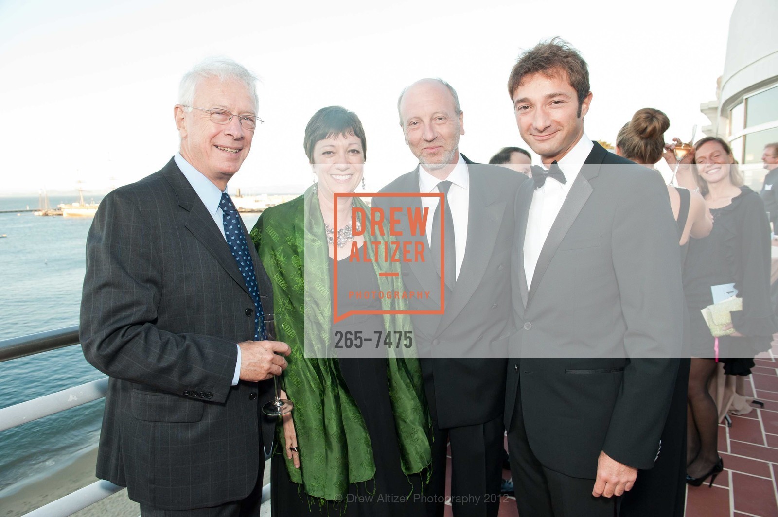 Richard Wood, Marie Ange Wood, Denis Bisson, Romain Serman, FRENCH AMERICAN CULTURAL SOCIETY Presents Paris Est Une Fete 2012, Maritime Museum. 900 Beach Street, September 8th, 2012, Photo #265-7475 Richard Wood, Marie Ange Wood, Denis Bisson, Romain Serman, Photo #265-7475