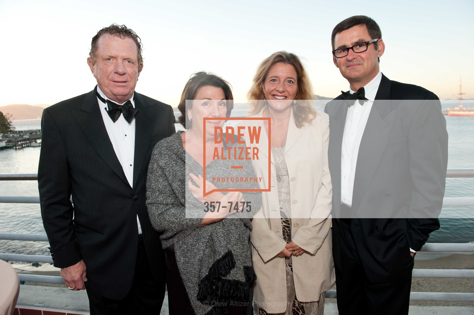 Justin, Janet Barton, Annabel Lavielle, Philippe Lavielle, FRENCH AMERICAN CULTURAL SOCIETY Presents Paris Est Une Fete 2012, Maritime Museum. 900 Beach Street, September 8th, 2012, Photo #357-7475 Justin, Janet Barton, Annabel Lavielle, Philippe Lavielle, Photo #357-7475