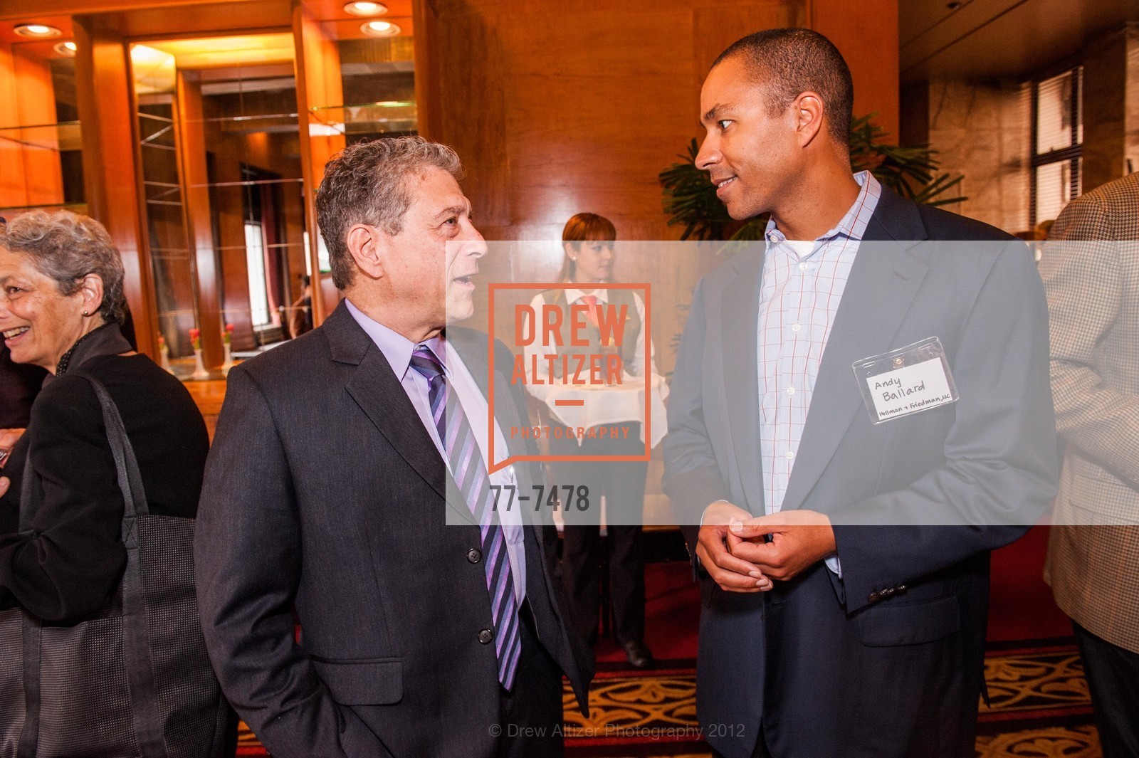 Mark Heitner, Andy Ballard, The San Francisco Foundation 2012 Annual Investment Forum, City Club of San Francsico, 11th Floor. 155 Sansome Street, October 30th, 2012, Photo #77-7478 Mark Heitner, Andy Ballard, Photo #77-7478