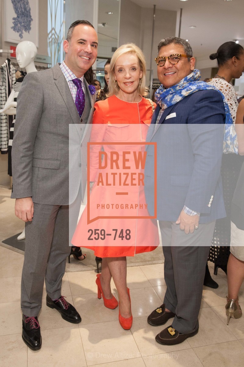 Robert Arnold-Kraft, Barbara Brown, Riccardo Benavides, PETER COPPING'S Personal Appearance at SAKS FIFTH AVENUE, US, May 22nd, 2015,Drew Altizer, Drew Altizer Photography, full-service agency, private events, San Francisco photographer, photographer california