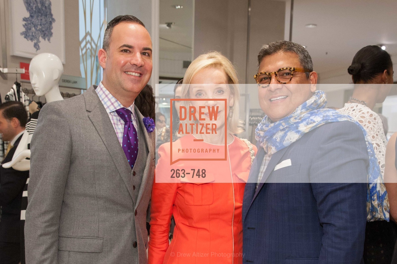 Robert Arnold-Kraft, Barbara Brown, Riccardo Benavides, PETER COPPING'S Personal Appearance at SAKS FIFTH AVENUE, US, May 22nd, 2015,Drew Altizer, Drew Altizer Photography, full-service agency, private events, San Francisco photographer, photographer california