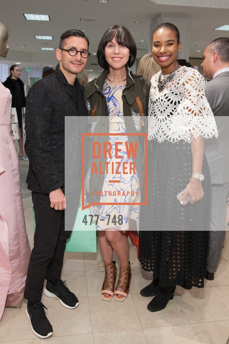 Rambert Rigaud, Christine Suppes, Tyler Blake, PETER COPPING'S Personal Appearance at SAKS FIFTH AVENUE, US, May 22nd, 2015, Photo #477-748 Rambert Rigaud, Christine Suppes, Tyler Blake, Photo #477-748