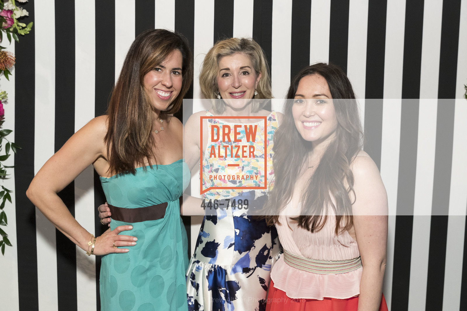 Pamela Bradley Preston, Pam Zaragoza, Heather Cassidy Martin, Bouquets to Art Gala 2018, de Young Museum. 50 Hagiwara Tea Garden Drive, San Francisco, CA 94118, March 12th, 2018, Photo #446-7489 Pamela Bradley Preston, Pam Zaragoza, Heather Cassidy Martin, Photo #446-7489