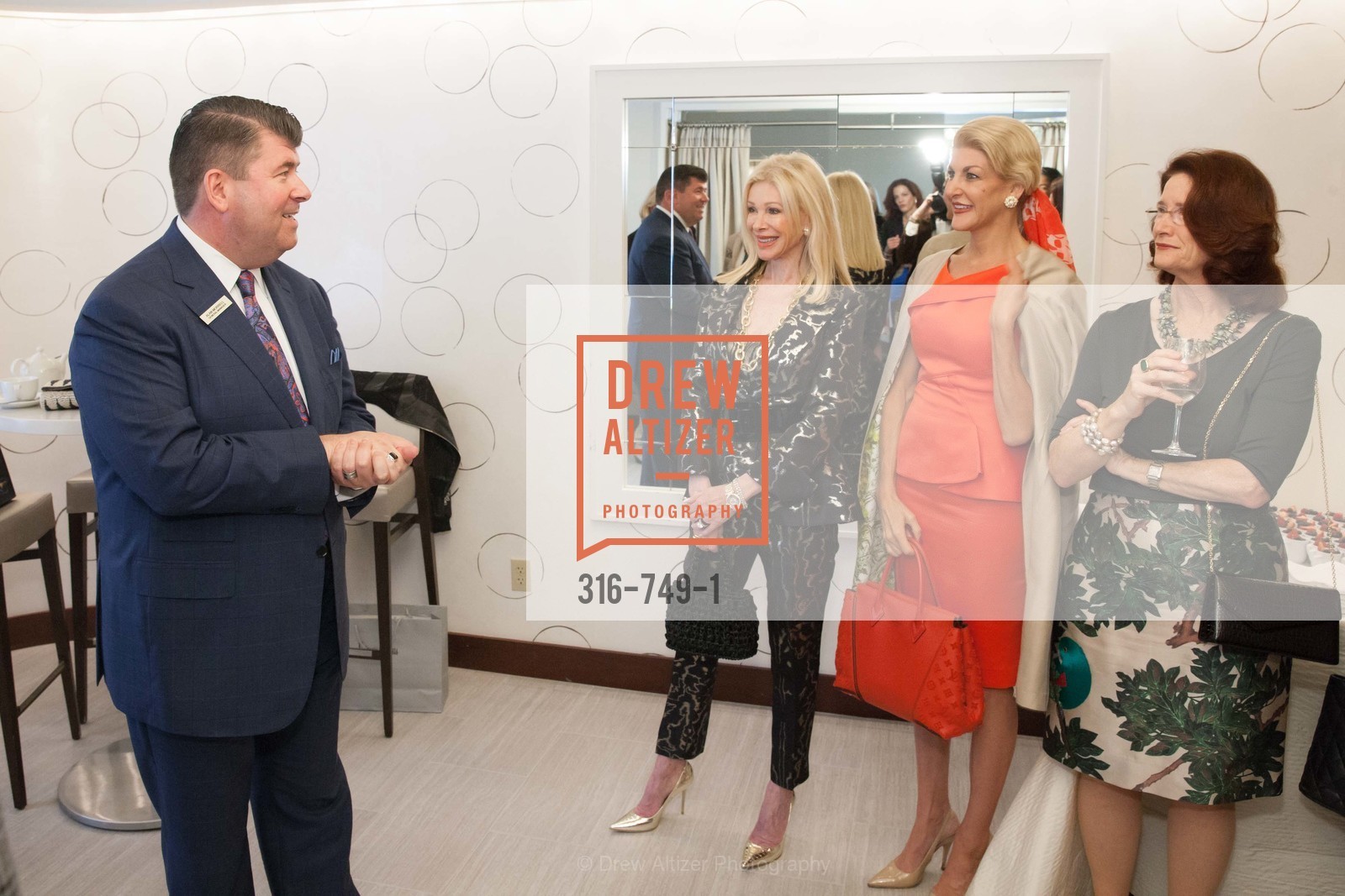 Alan Morrell, Pamala Deikel, Karen Caldwell, Cynthia Woods, PETER COPPING Meets and Greets OSCAR DELA RENTA Clients and Associates at NEIMAN MARCUS, US, May 23rd, 2015,Drew Altizer, Drew Altizer Photography, full-service agency, private events, San Francisco photographer, photographer california
