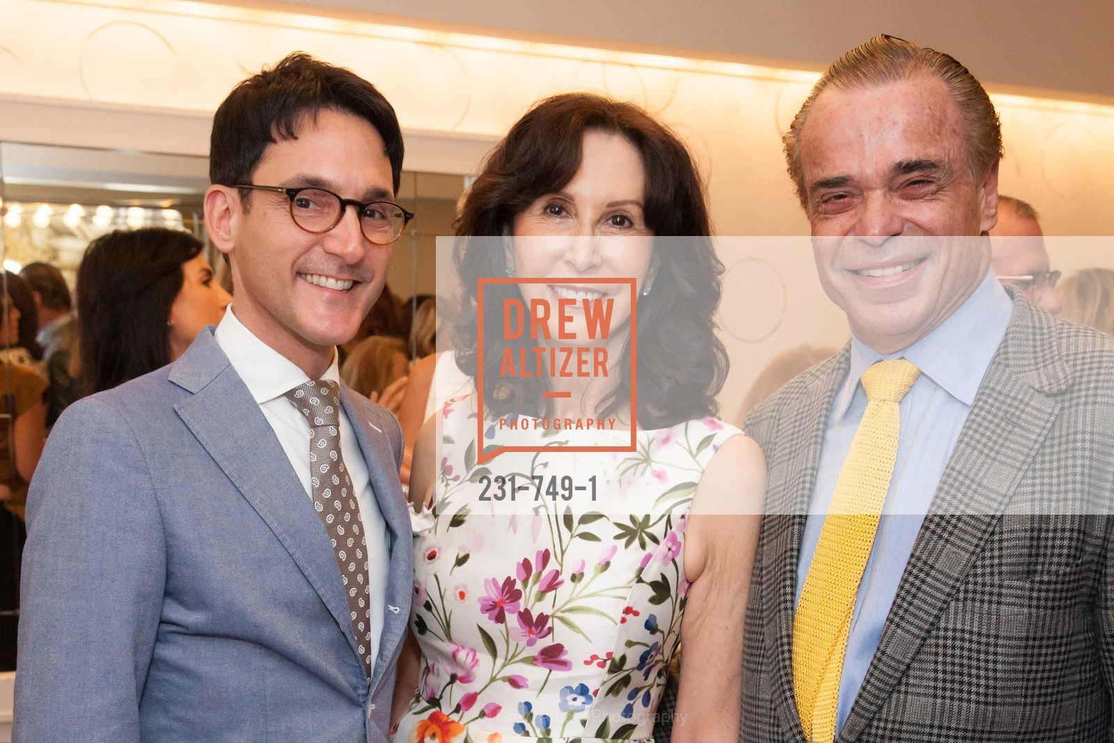 James Krohn, Carolyn Chandler, Boaz Mazor, PETER COPPING Meets and Greets OSCAR DELA RENTA Clients and Associates at NEIMAN MARCUS, US, May 23rd, 2015,Drew Altizer, Drew Altizer Photography, full-service agency, private events, San Francisco photographer, photographer california