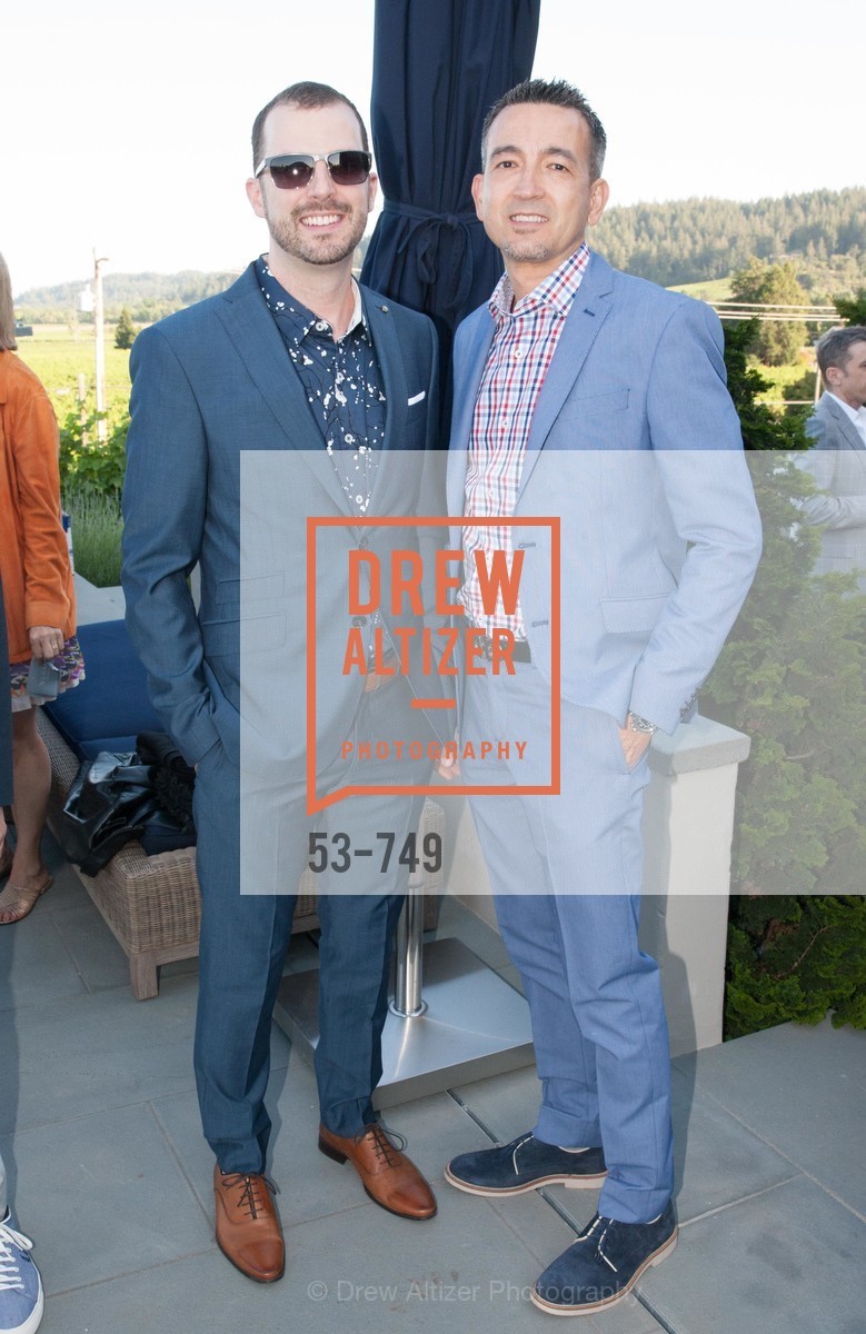 Thomas Magnini, Chris Orsine, PETER COPPING Meets and Greets OSCAR DELA RENTA Clients and Associates at NEIMAN MARCUS, US, May 23rd, 2015, Photo #53-749 Thomas Magnini, Chris Orsine, Photo #53-749