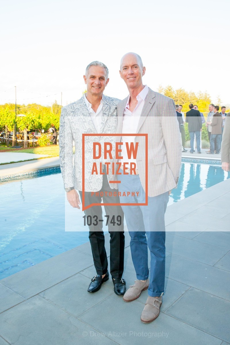 Nick Augustinos, Curt Kirschner, PETER COPPING Meets and Greets OSCAR DELA RENTA Clients and Associates at NEIMAN MARCUS, US, May 23rd, 2015, Photo #103-749 Nick Augustinos, Curt Kirschner, Photo #103-749