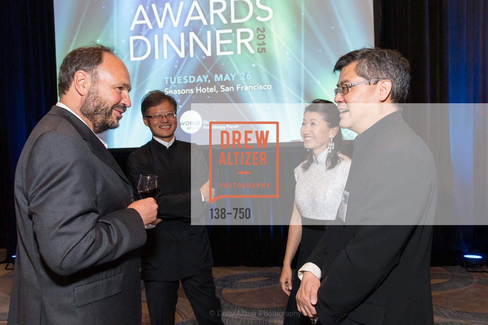 Paul Maritz, Jerry Yang, Akiko Yamazaki, Jay Xu, WORLD AFFAIRS COUNCIL Awards Dinner, US, May 27th, 2015,Drew Altizer, Drew Altizer Photography, full-service agency, private events, San Francisco photographer, photographer california