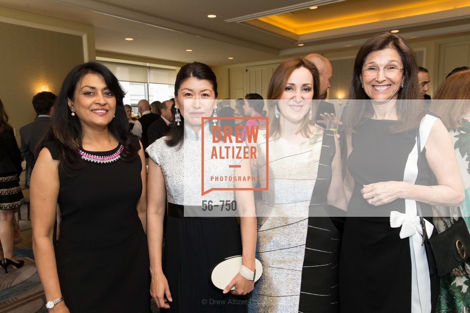 Lata Krishnan, Akiko Yamazaki, Noosheen Hashemi, Jane Wales, WORLD AFFAIRS COUNCIL Awards Dinner, US, May 27th, 2015,Drew Altizer, Drew Altizer Photography, full-service event agency, private events, San Francisco photographer, photographer California