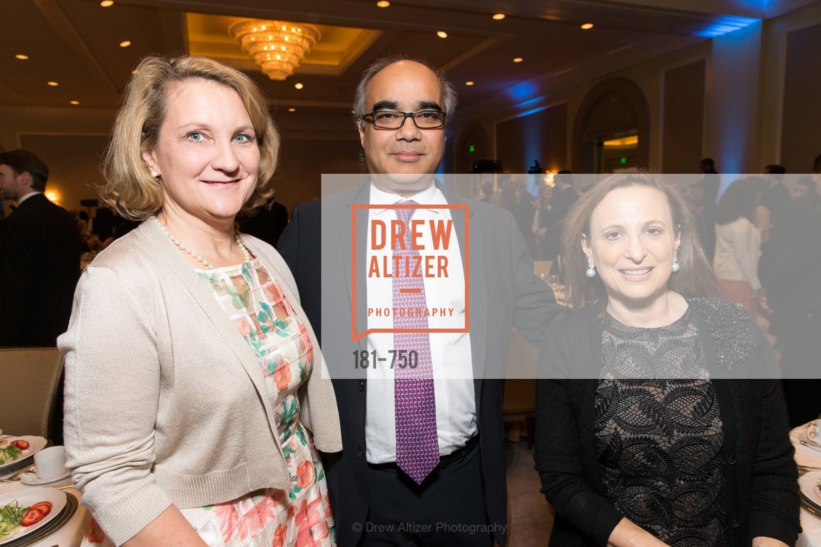 Ann von Germeten, Duke Dayal, Elyse O'Sullivan, WORLD AFFAIRS COUNCIL Awards Dinner, US, May 27th, 2015, Photo #181-750 Ann von Germeten, Duke Dayal, Elyse O'Sullivan, Photo #181-750